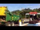 Villefranche-sur-Sa&ocirc;ne : action des agriculteurs sur le parking de Leclerc - Label : Le Progrès - Category : News