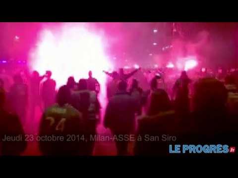 Inter-ASSE : avec les supporters verts à San Siro