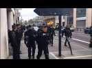 Tension entre les gilets jaunes et les forces de l'ordre à Nancy