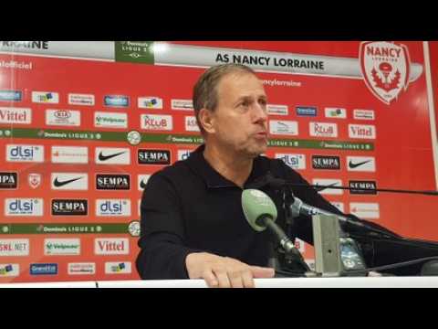 ASNL-Brest (2-3) : l'inquiétude d'Alain Perrin en conférence de presse d'après-match