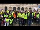 Besançon : manifestation des gilets jaunes et des blouses blanches