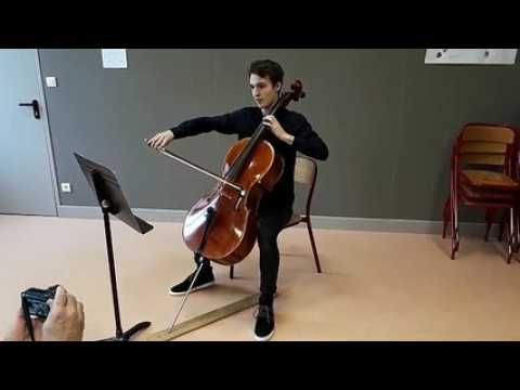 Bar-le-Duc :  lauréat d'un concours, il gagne un violoncelle