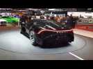 Les insolites du salon de Genève : la "voiture noire" de Bugatti