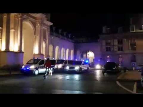 Gilets jaunes à Nancy : les forces de l'ordre se positionnent autour de la place Stanislas