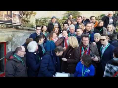 Bar-le-Duc : Brigitte Macron et Stéphane Bern en visite privée au théâtre des Bleus de Bar