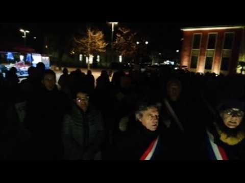 Manifestation contre l'antisémitisme à Vesoul : 200 personnes entonnent la Marseillaise