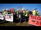 Gilets jaunes et motards convergent à Noidans-les-Vesoul