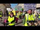 Lunéville les gilets jaunes défilent avec d'autres associations