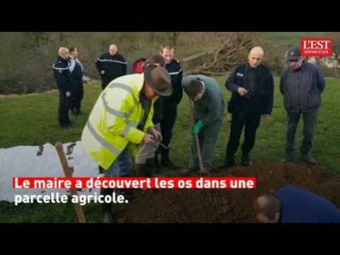 Grande guerre : des ossements découverts à Soumazannes dans la Meuse