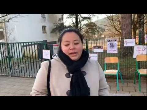 Expulsion d’une famille originaire des pays de l’Est : des parents d’élèves manifestent devant l’école Bourgogne à Besançon