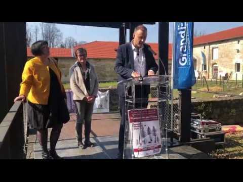 Inauguration de la 14e édition des journées d’histoire régionale a Ecurey (Sud Meuse) organisée par la Région Grand Est
