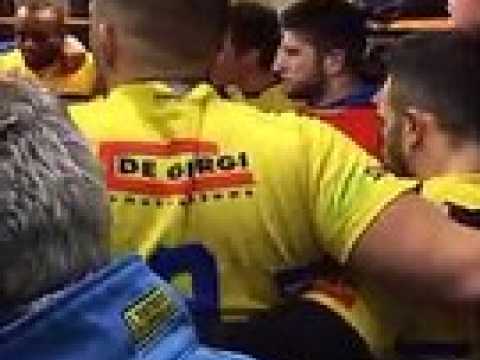 Le CA Pontarlier rugby avant et après la victoire face à Rillieux-la-Pape