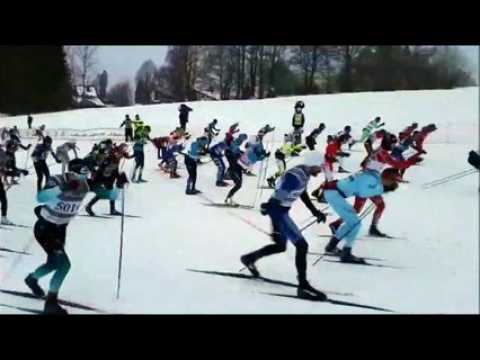 Transjurassienne Départ des élites et des populaires depuis Les Rousses