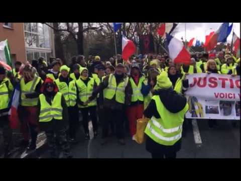 Montbéliard Les gilets jaunes réunis pour l'Acte XIII dans l'Aire urbaine