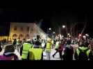 Gilets jaunes Besançon Derniers échanges avec la police dans la rue Charles Nodier