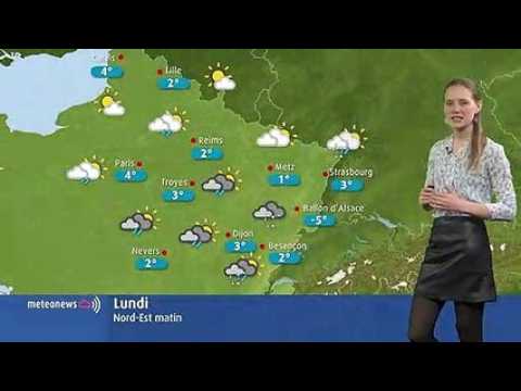 Météo du lundi 11 février Plus froid, du grésil et de la neige sur les reliefs