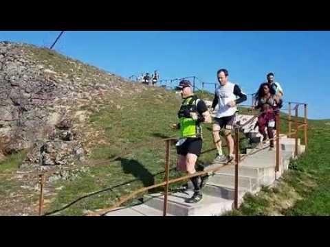 Trail des Tranchées de Verdun : passage au fort de Vaux