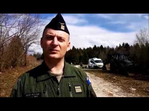 Crash du Mirage 2000-D à Mignovillard : les militaires à la recherche des dernières pièces
