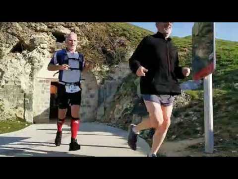 Trail des Tranchées de Verdun : passage au fort de douaumont