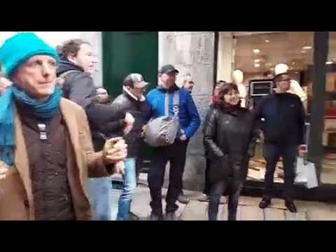Marche pour le climat à Besançon : les manifestants donnent de la voix