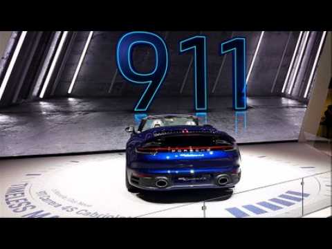 Salon automobile de Genève : la Porsche 911 Carrera 4S Cabriolet