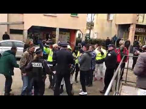 La colère des gilets jaunes lors de la visite de Castaner