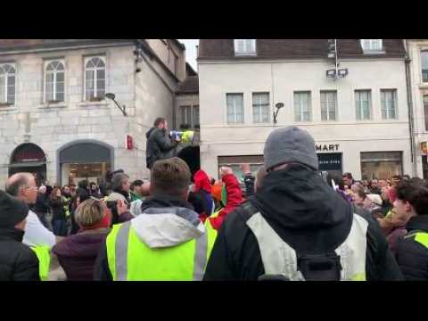 Acte XVI  : la mobilisation des gilets jaunes à Besançon