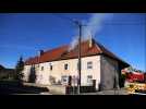 Doubs : incendie d'une grange &agrave; Goux-les-Usiers, les pompiers sur place - Label : L'Est Républicain - Category : News