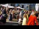 Le march&eacute; m&eacute;di&eacute;val de Vaucouleurs en musique. - Label : L'Est Républicain - Category : News