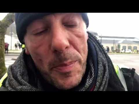 Gilles Latour, l’un des leaders des gilets jaunes à Bar-le-Duc : "On ne cautionne pas les personnes qui sont violentes et qui jettent des pierres"