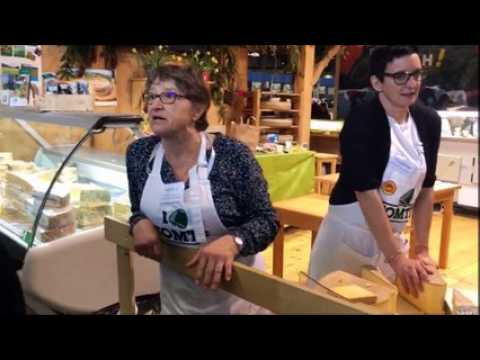 Comté, emmental grand cru : les fromages francs-comtois titillent les papilles des visiteurs au Salon de l'agriculture 2019