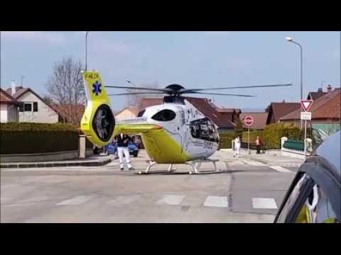Une personne âgée secourue par hélicoptère à Pontarlier