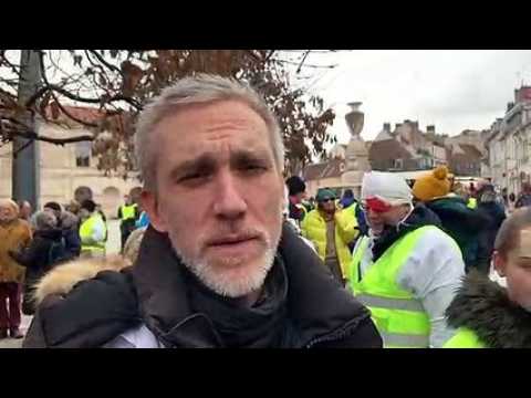 Professeur Laurent Thines, chef du service de neurochirurgie au CHRU Minjoz de Besançon : "Je participe à la marche pour rendre hommage aux  blessés."