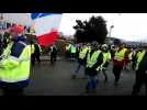 Une centaine de Gilets jaunes au rond-point de Noidans-lès-Vesoul