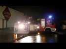 Neuves-Maisons : le feu de poubelle se propage au magasin Noz