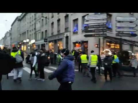 La manifestation des gilets jaunes se termine à Nancy