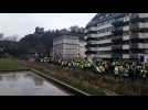 Les gilets jaunes dans les rues de Besançon