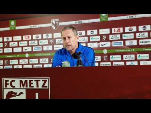 Alain Perrin après le derby FC Metz-ASNL (3-0) : "L'arbitre a été à l'image de mon équipe"