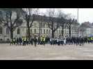 Le cortège des Gilets jaunes meurthe-et-mosellans place Carnot à Nancy