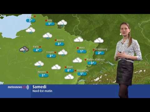 La météo de ce week-end en Lorraine et en Franche-Comté : temps nuageux et quelques flocons