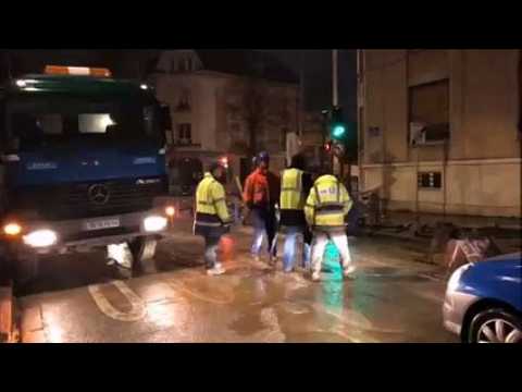 Fuite de gaz : le chantier GRDF rue Oudinot à Nancy