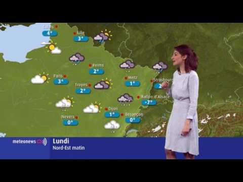 La météo du lundi 28 janvier en  Lorraine et Franche-Comté