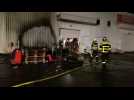 Incendie &agrave; Neuves-Maisons : le feu de poubelle se propage au magasin Noz - Label : L'Est Républicain - Category : News