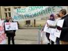 A Bar-le-Duc, des parents d'élèves manifestent contre des fermetures de classes