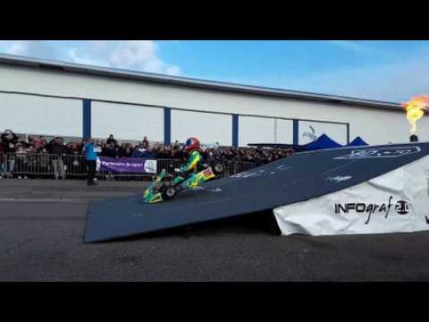 Vesoul : au volant de son kart de compétition, Madeline Boisson entre dans le livre des records