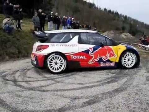 Ardèche : Loeb à l'essai avant le Monte Carlo