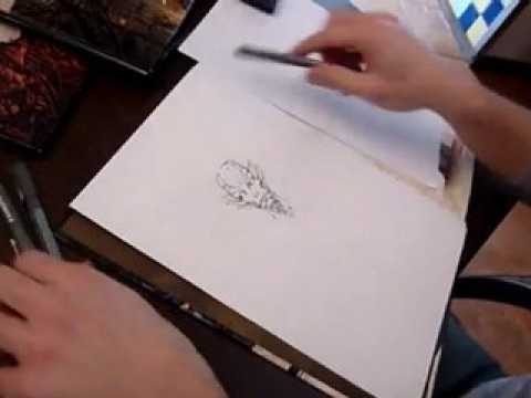 Un crobard d'Anthony Jean : le vampire de "La Licorne"