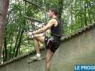 Lyon: aventure dans les arbres &agrave; Fourvi&egrave;re - Label : Le Progrès - Category : Sport
