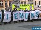 Manifestation de Siemens VAI &agrave; Lyon : 274 emplois menac&eacute;s - Label : Le Progrès - Category : News