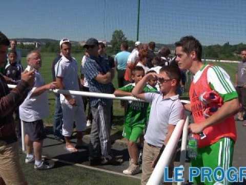 ASSE: Romain Hamouma accueilli chaleureusement